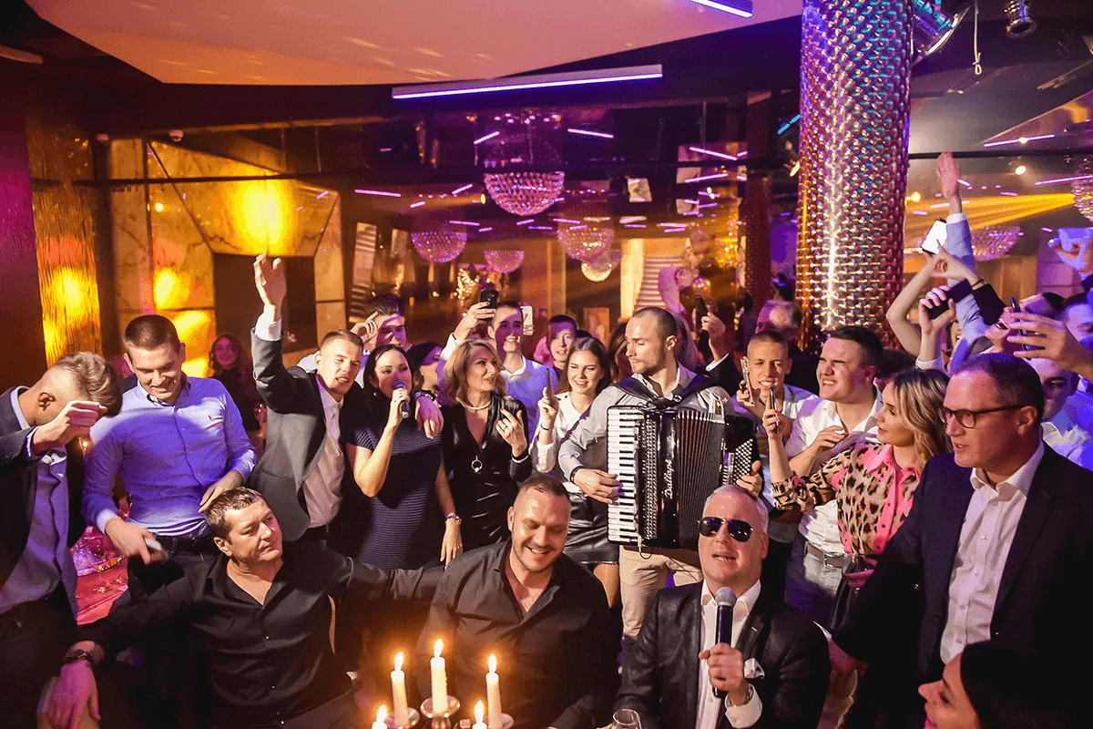 Birthday party setup